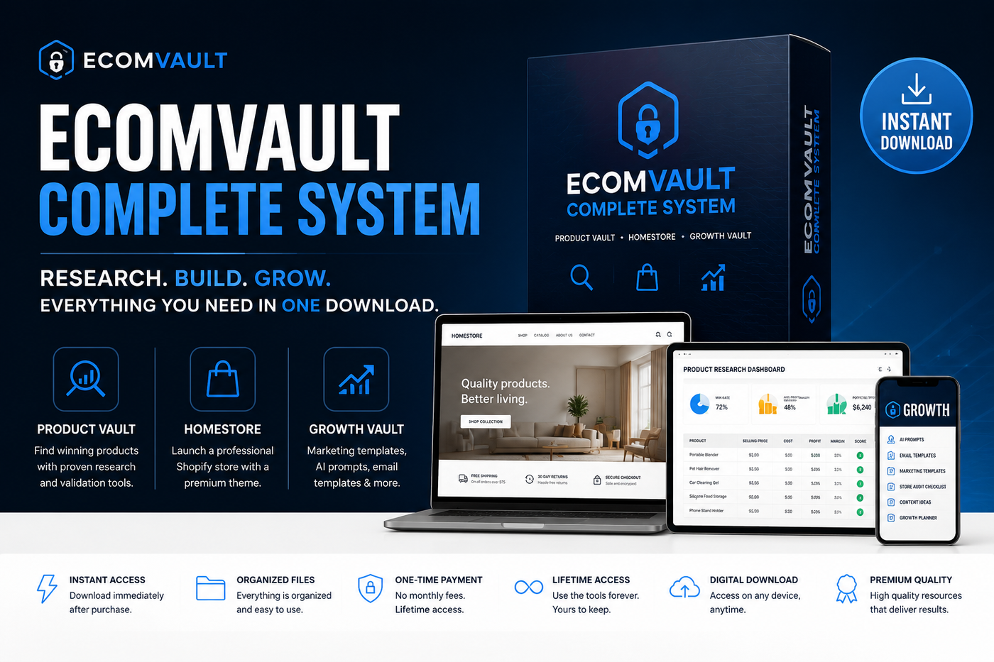 EcomVault Complete System